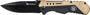 S&W KNIFE BLACK/FDE SPRING AST