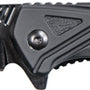 S&W KNIFE BLACK RUBBER 3" BLK