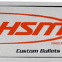 HSM BULLETS 9MM .356 CAL.