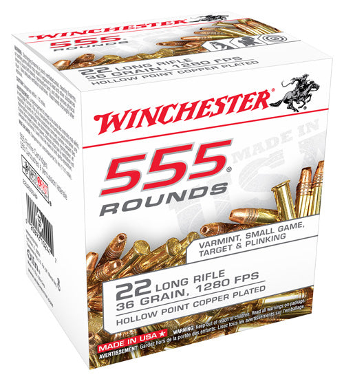WINCHESTER 22LR 36GR PLATED HP