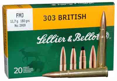 S&B 303 BRITISH 180GR FMJ