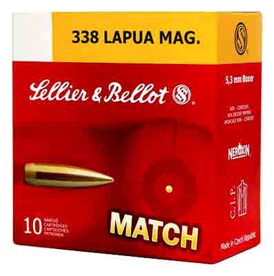 S&B 338 LAPUA MAG MATCH 250GR