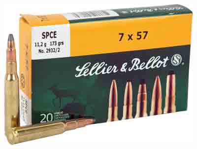 S&B 7X57MM MAUSER 173GR SOFT