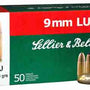 S&B 9MM LUGER 115GR FMJ