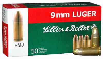 S&B 9MM LUGER 124GR FMJ