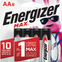 ENERGIZER MAX BATTERIES AA