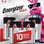 ENERGIZER MAX BATTERIES C