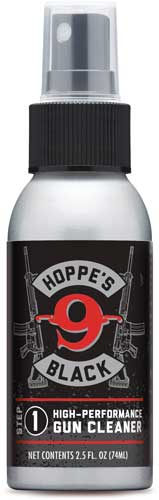HOPPES BLACK GUN CLEANER 2 OZ.