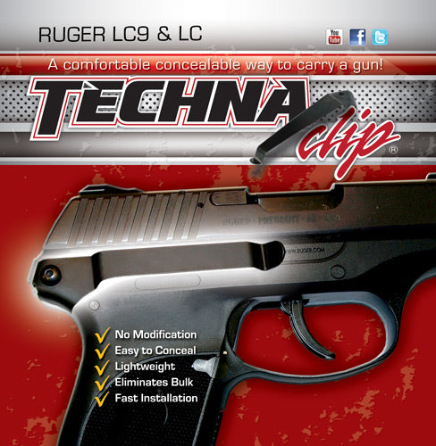 TECHNA CLIP HANDGUN RETENTION