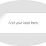 GSS BLANK PLASTIC OVAL TAGSFOR
