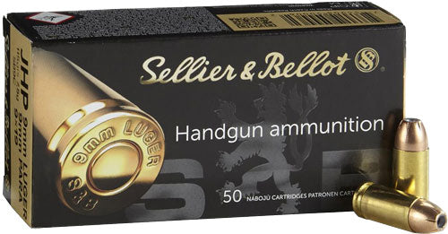 S&B 9MM LUGER 124GR JHP