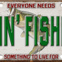 RIVERS EDGE LICENSE PLATE