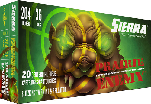 SIERRA PRAIRIE ENEMY 204 RUGER