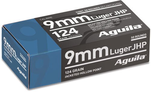 AGUILA 9MM LUGER 124GR JHP - Camo Crowd