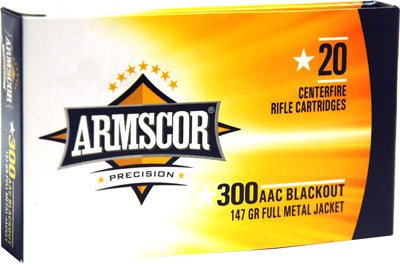 ARMSCOR 300 AAC 147GR FMJ - Camo Crowd