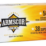 ARMSCOR 38 SUPER 125GR FMJ - Camo Crowd