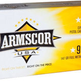 ARMSCOR 9MM LUGER 147GR FMJ - Camo Crowd