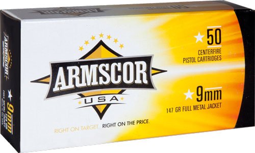 ARMSCOR 9MM LUGER 147GR FMJ - Camo Crowd