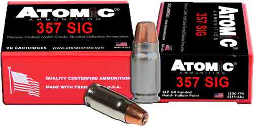 ATOMIC 357 SIG 147GR JHP - Camo Crowd