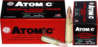ATOMIC 7.62X39 220GR SUBSONIC - Camo Crowd
