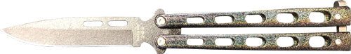 BEAR & SON BUTTERFLY KNIFE - Camo Crowd