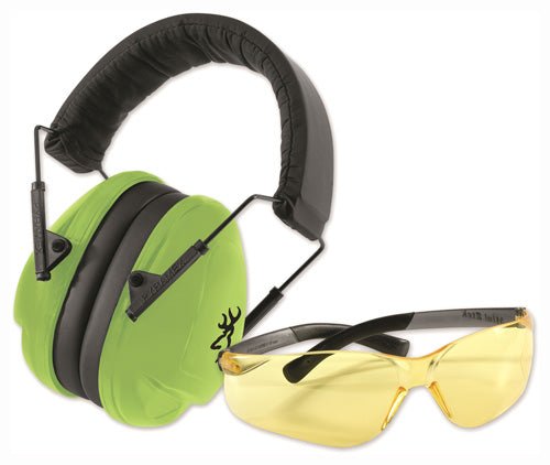 BROWNING RANGE KIT EYE/HEARING - Camo Crowd