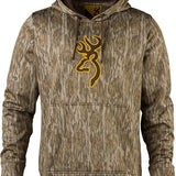 BROWNING TECH HOODIE LS - Camo Crowd