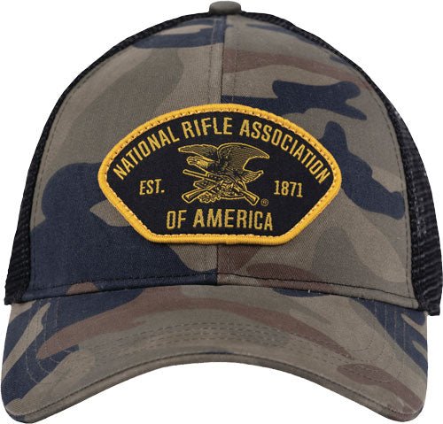 BUCK WEAR BALL CAP NRA LOGO - Camo Crowd