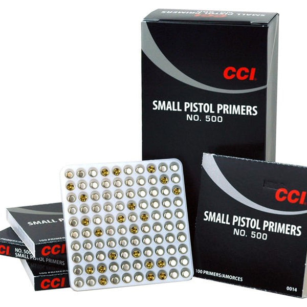 CCI PRIMERS 500 SMALL PISTOL - Camo Crowd