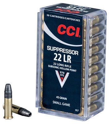CCI SUPPRESSOR 22LR 45GR HP - Camo Crowd