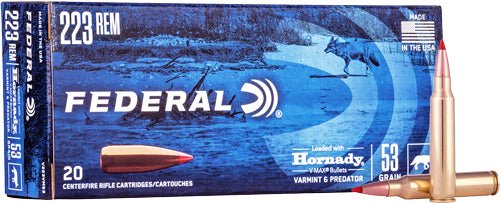 FEDERAL 223 REM 53GR V - MAX - Camo Crowd