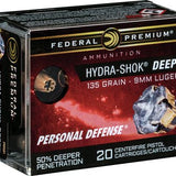 FEDERAL 9MM LUGER 135GR - Camo Crowd