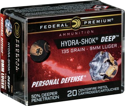 FEDERAL 9MM LUGER 135GR - Camo Crowd