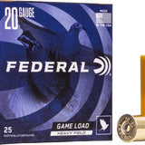 FEDERAL GAME LOAD 20GA 2.75