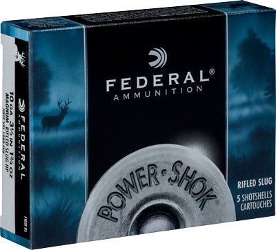 FEDERAL POWER SHOK 10GA 3.5" - Camo Crowd