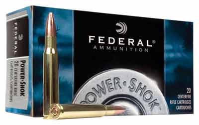 FEDERAL POWER - SHOK 22 - 250 REM - Camo Crowd