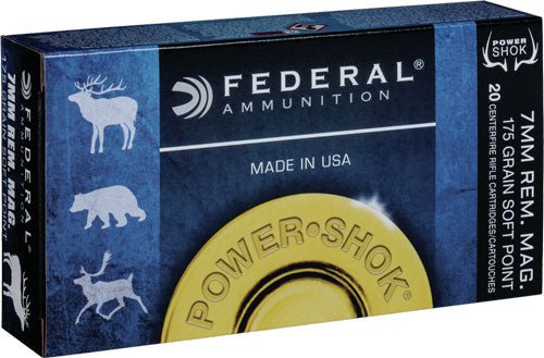 FEDERAL POWER - SHOK 7MM REM MAG - Camo Crowd