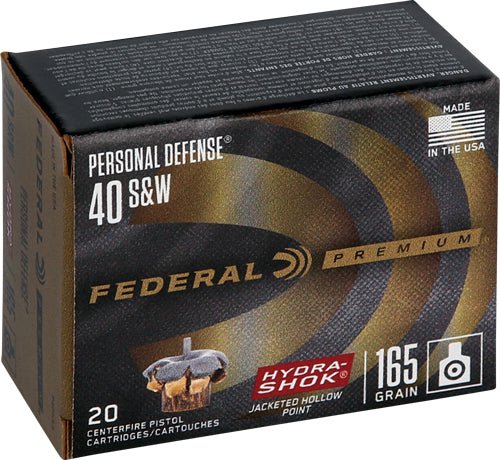 FEDERAL PREMIUM 40 SW 165GR - Camo Crowd
