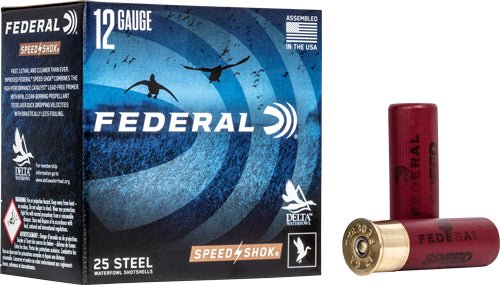 FEDERAL SPEED SHOK 12GA 3" - Camo Crowd