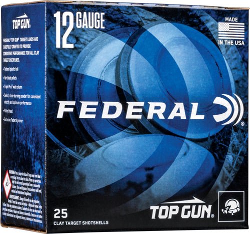 FEDERAL TOP GUN 12GA 1 - 1/8OZ - Camo Crowd