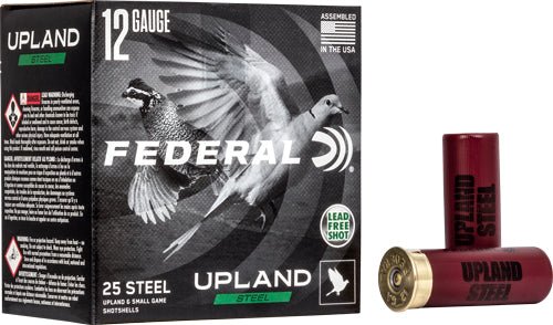 FEDERAL UPLAND STEEL 12GA - Camo Crowd