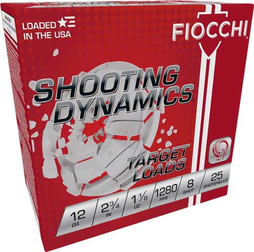 FIOCCHI 12GA 2.75" 1 - 1/8OZ 8 - Camo Crowd