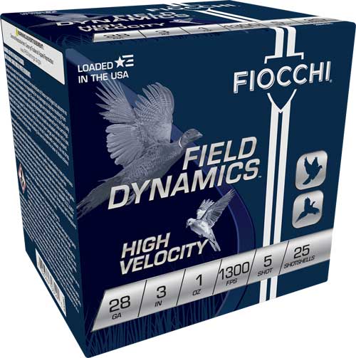 FIOCCHI 28GA 3" 1OZ 5 1300FPS - Camo Crowd