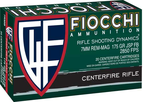 FIOCCHI 7MM REM MAG 175GR - Camo Crowd