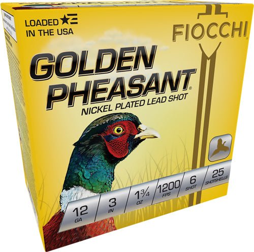 FIOCCHI GOLDEN PHEASANT 12GA - Camo Crowd