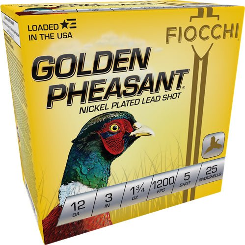 FIOCCHI GOLDEN PHEASANT 12GA - Camo Crowd