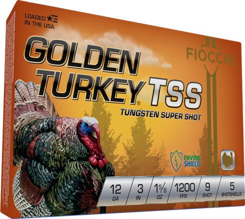 FIOCCHI GOLDEN TURKEY TSS 12GA - Camo Crowd