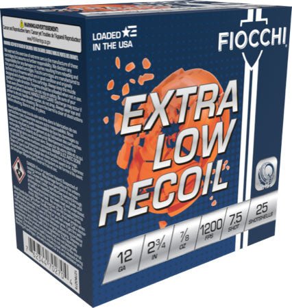 FIOCCHI LOW RECOIL 12GA 2.75" - Camo Crowd