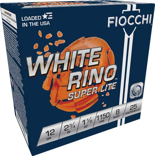 FIOCCHI WHITE RINO 12GA 2.75" - Camo Crowd