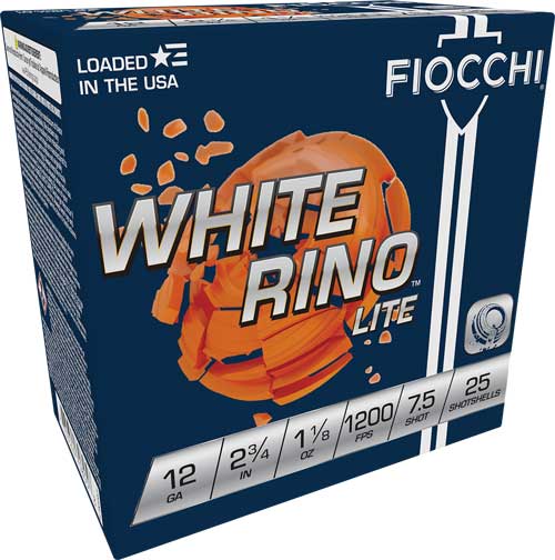 FIOCCHI WHITE RINO 12GA 2.75" - Camo Crowd